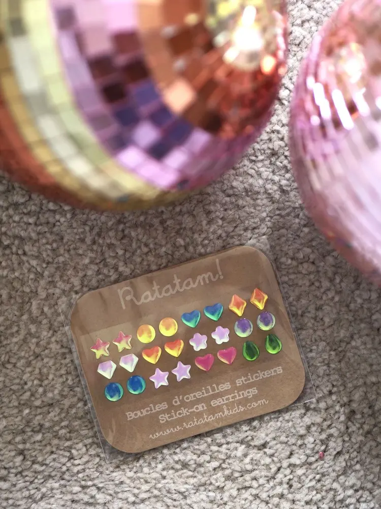 Ratatam Stick-on earrings
