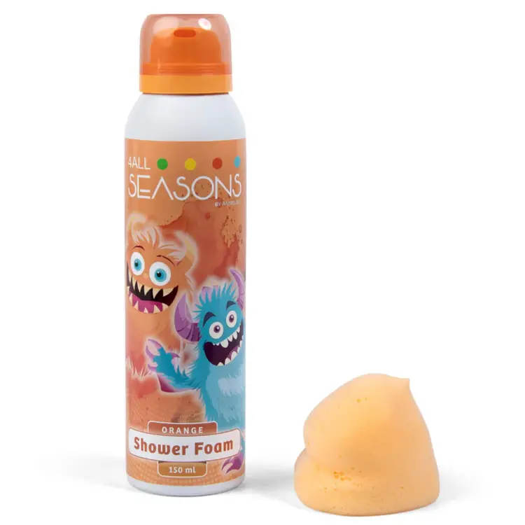 4allseasons Shower Foam 150ml - Monster