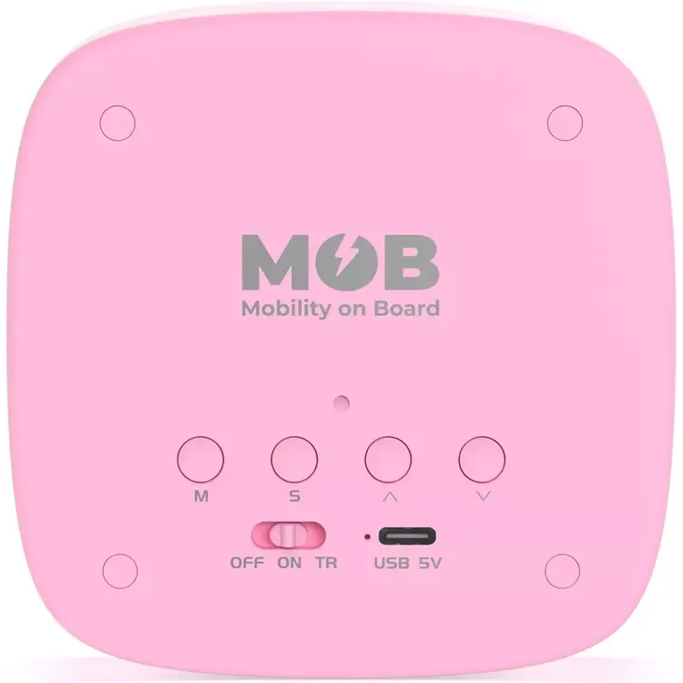 MOB Billy Clock & Light - Marshmallow