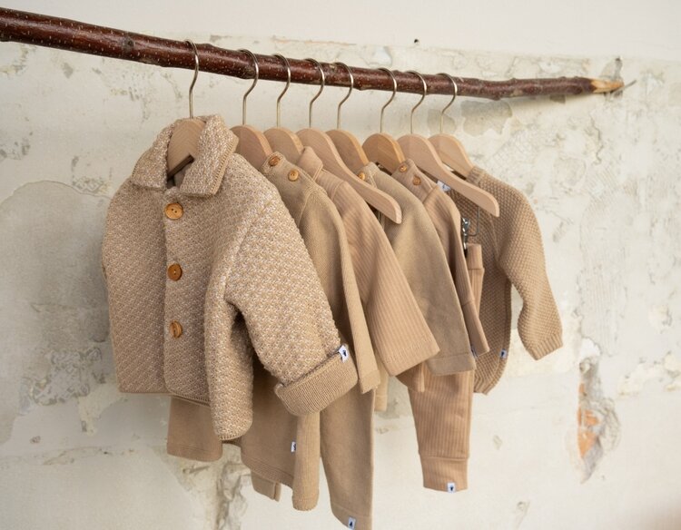 Klein baby Shirt rib - Filipe beige