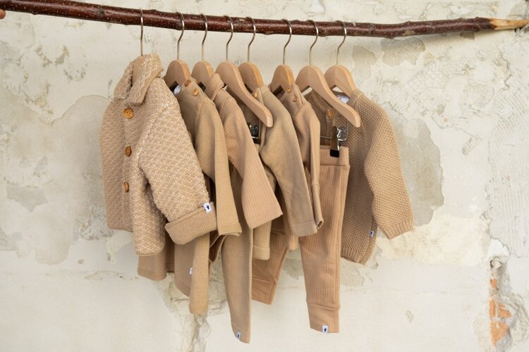 Klein baby Trousers rib - Filipe beige