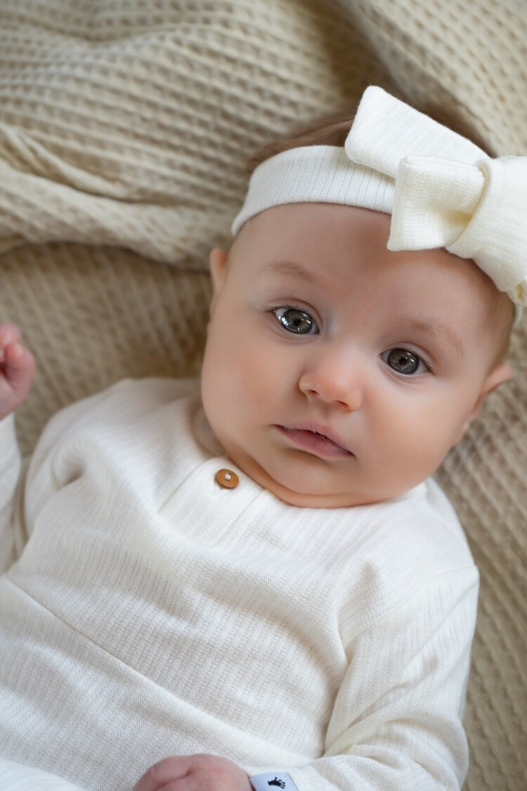 Klein baby Headband - Natural white
