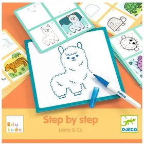 Djeco Step by step - Lama and Co