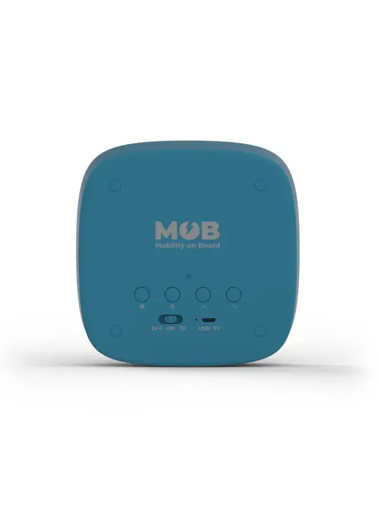 MOB Billy Clock & Light - Blue