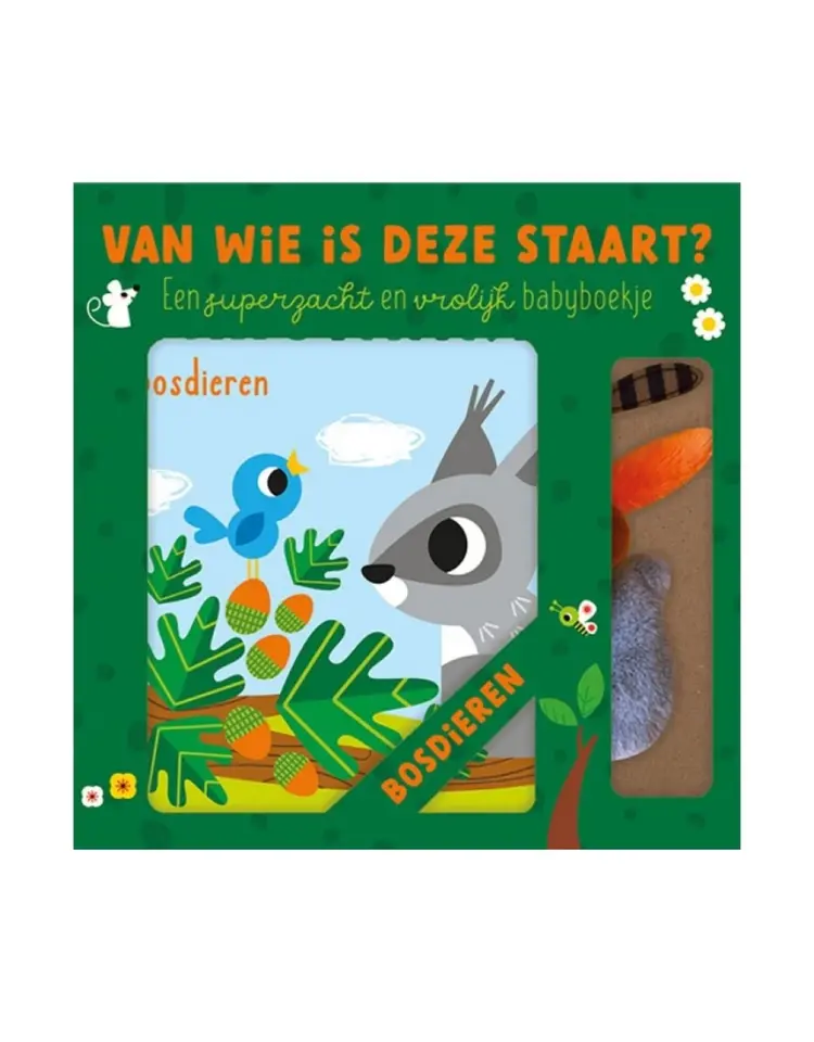 Lantaarn Publishers Van wie is deze staart? - Bosdieren