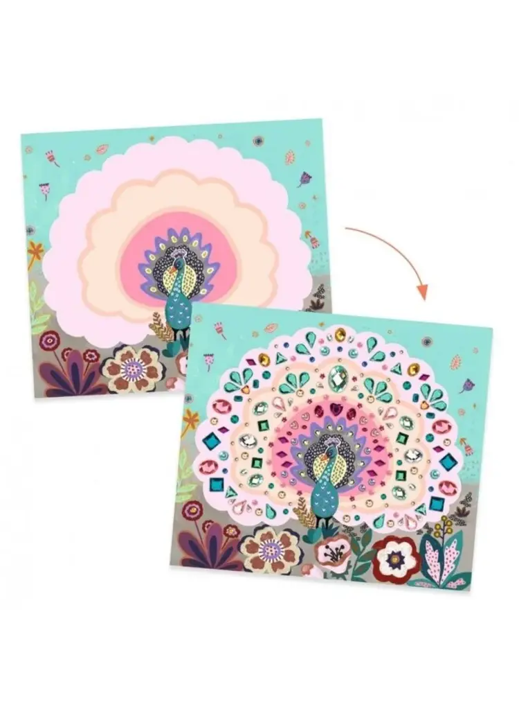 Djeco Artistic strass - Wild beauty