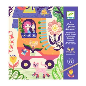 Djeco Krasfolie - Duocolor