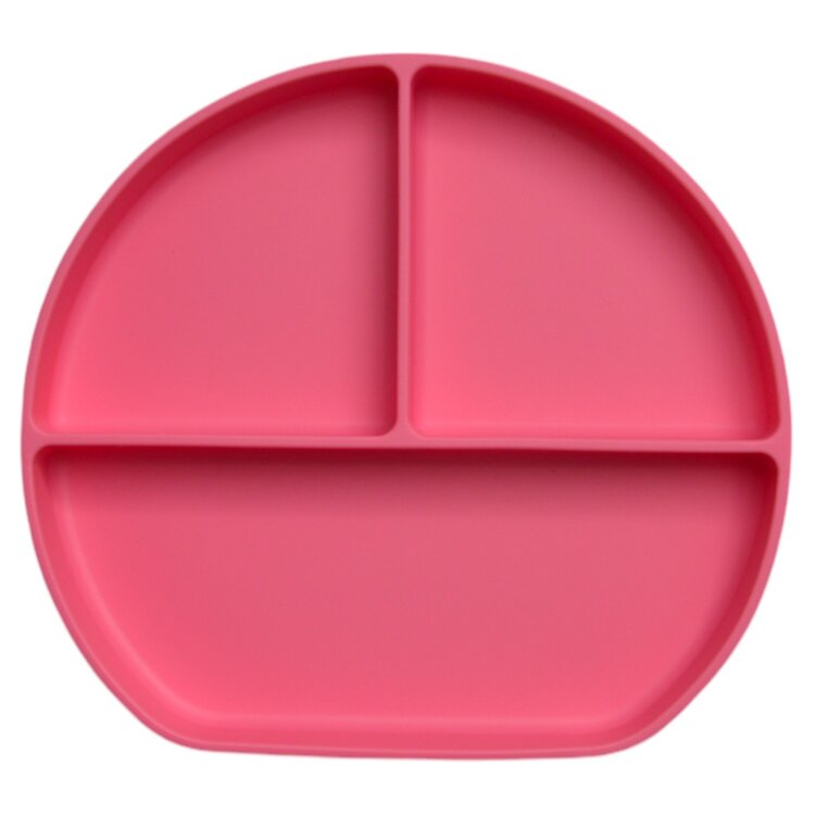 Tress happy tableware The plate - Bubbly pink