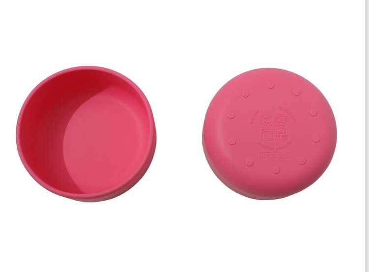 Tress happy tableware The bowl - bubbly pink
