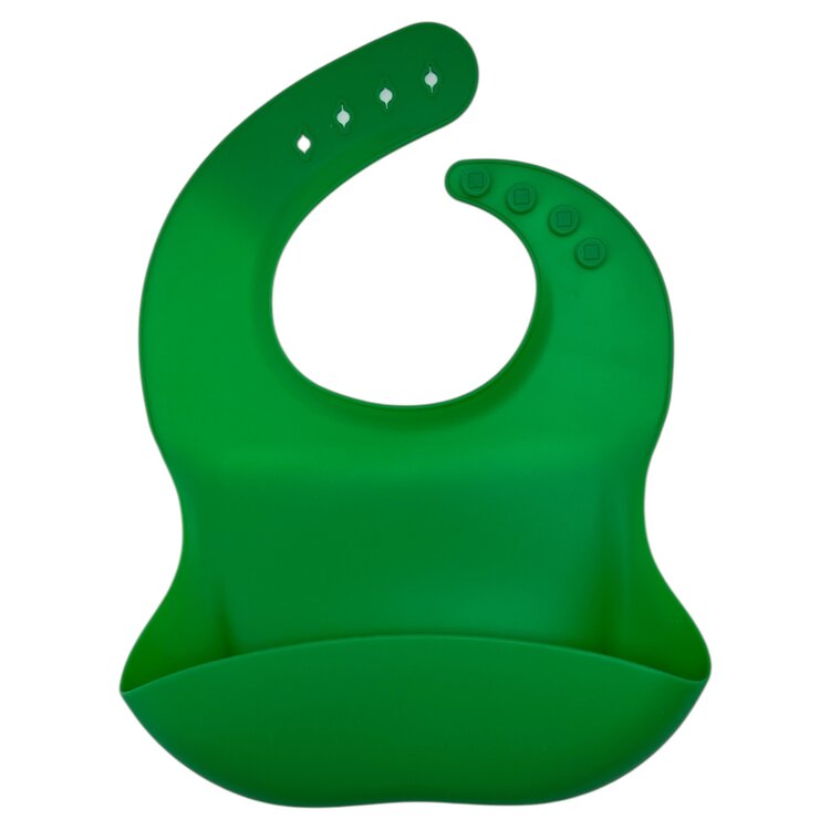 Tress happy tableware The bib - bright green