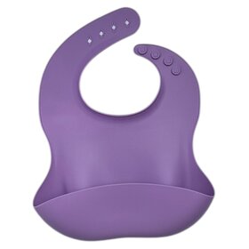 Tress happy tableware The bib - lovely lilac