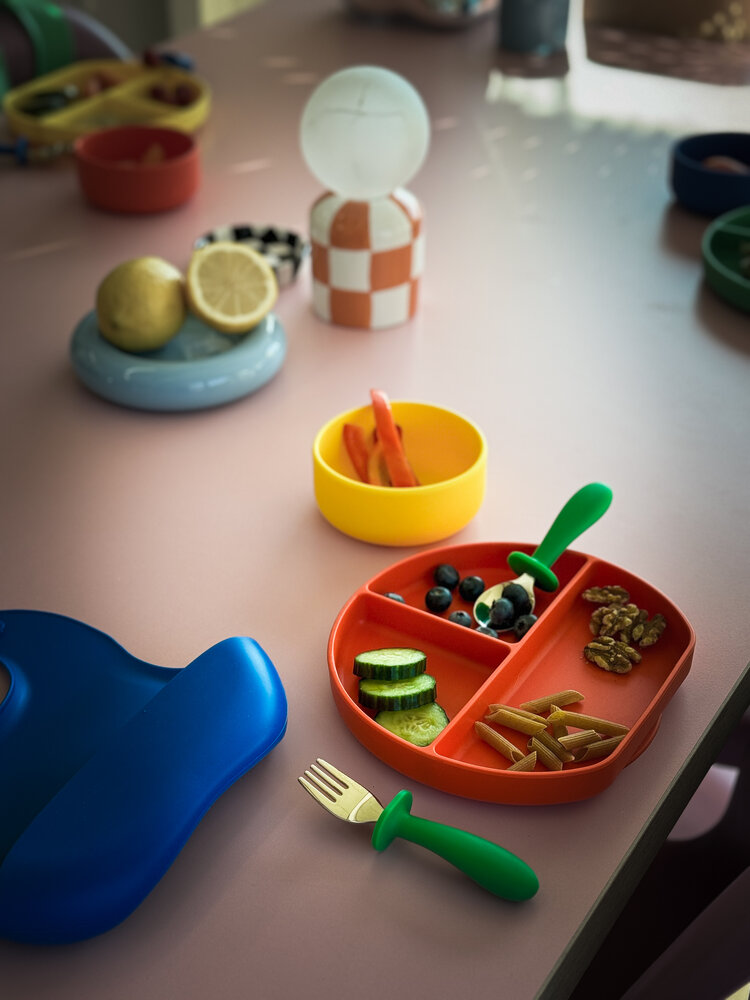 Tress happy tableware The plate - happy orange