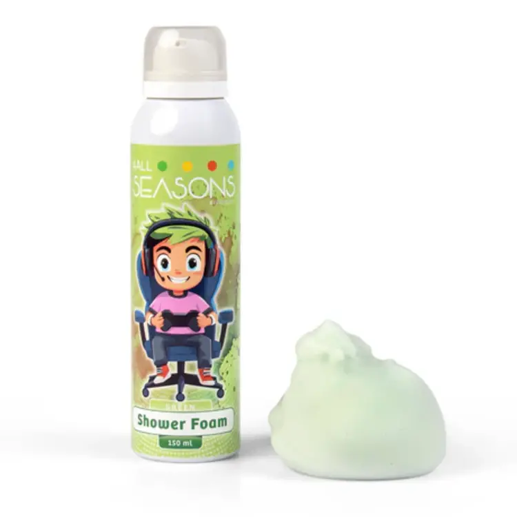 4allseasons Shower Foam 150ml - Gamer
