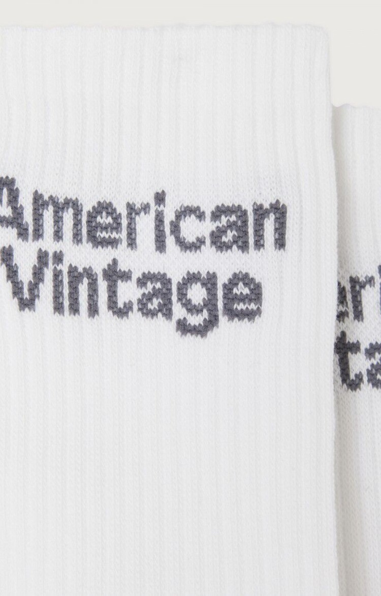 American Vintage Clypsun sokken - Blanc