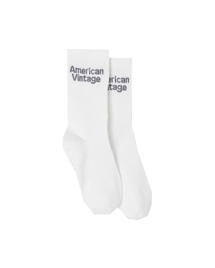 American Vintage Clypsun sokken - Blanc