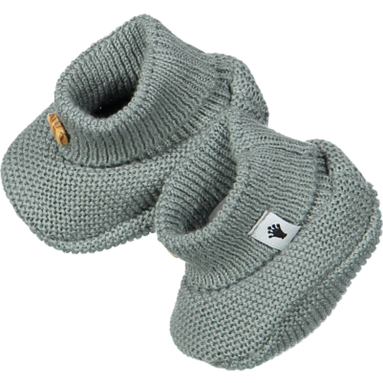 Klein baby Booties (one size) - Stone green