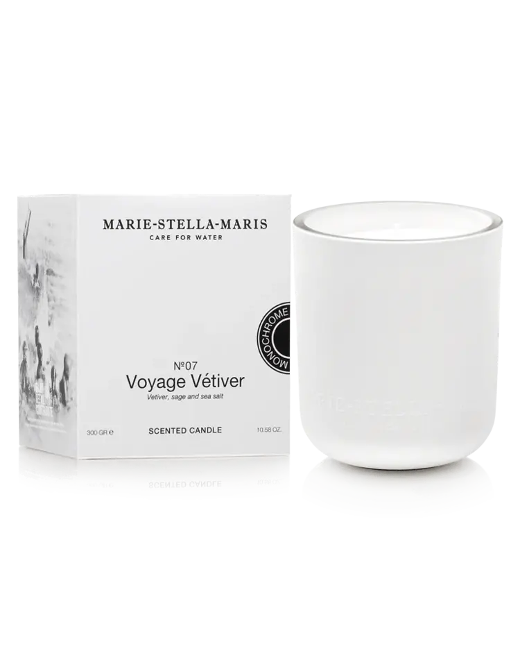 Marie-Stella-Maris Scented Candle  (300gr) - Voyage Vétiver