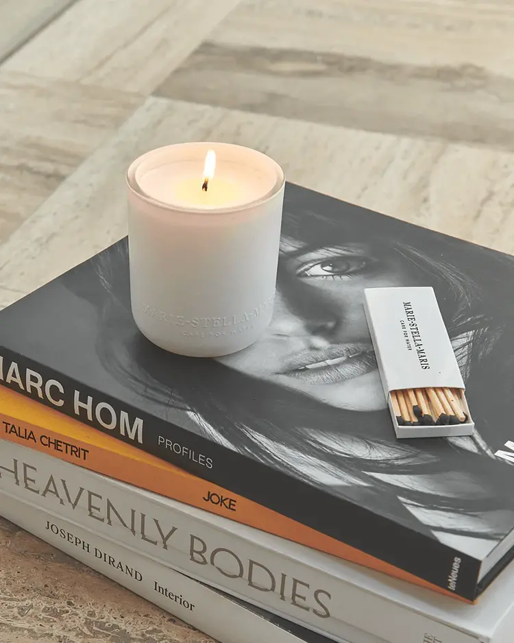 Marie-Stella-Maris Scented Candle  (300gr) - Voyage Vétiver