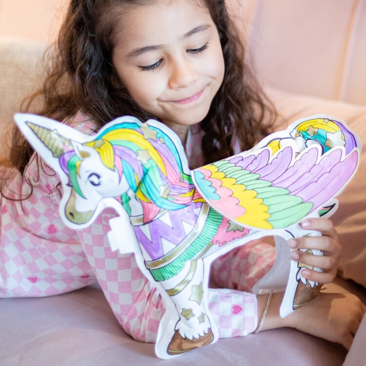 Ara Créative Opblaasbare kleurplaat - Gigantische Unicorn
