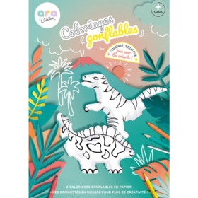 Ara Créative Opblaasbare kleurplaat - Dinos