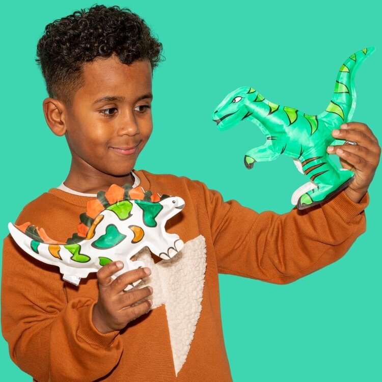 Ara Créative Opblaasbare kleurplaat - Dinos