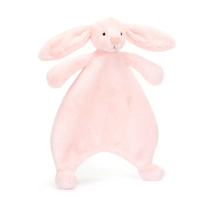 Jellycat Bashful Pink Bunny comforter