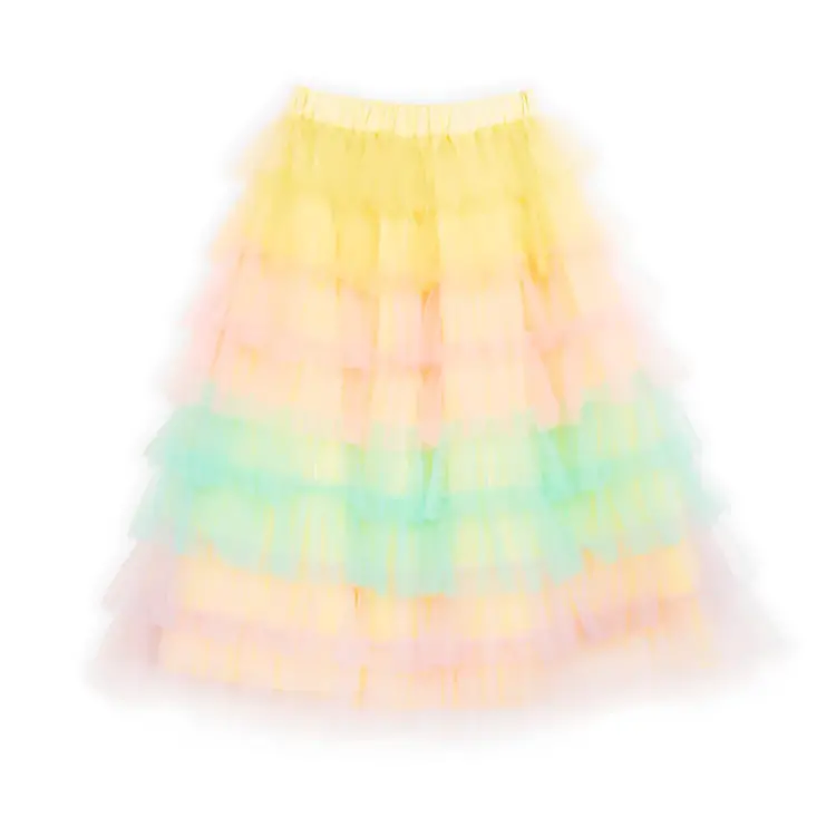 Ratatam Multicolor Frills Skirt