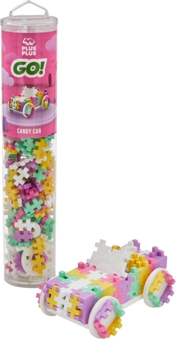 Plus - Plus Tube 200 stuks - Auto snoep