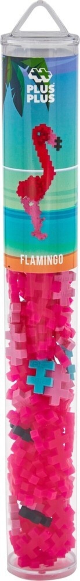 Plus - Plus Tube 100 stuks - Flamingo