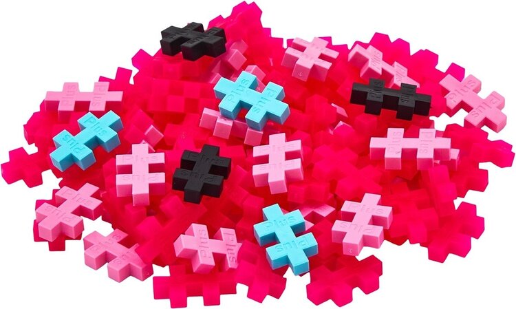 Plus - Plus Tube 100 stuks - Flamingo