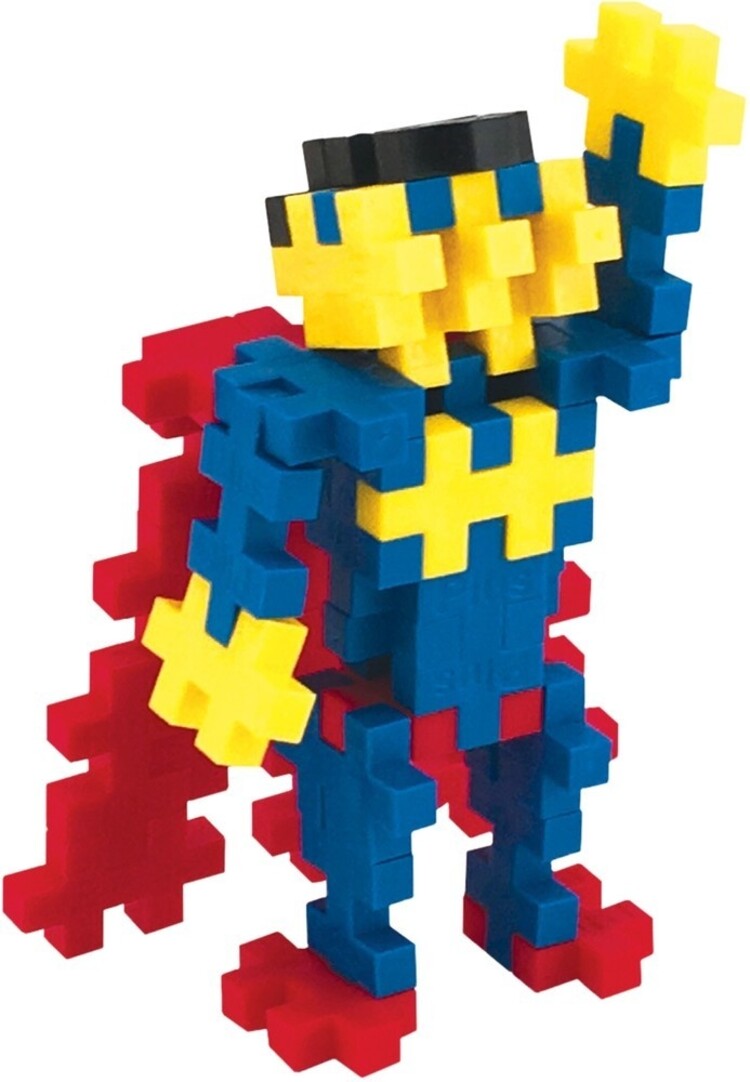 Plus - Plus Tube 100 stuks - Superhero