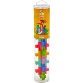 Plus - Plus Tube BIG 15 stuks - Tropical