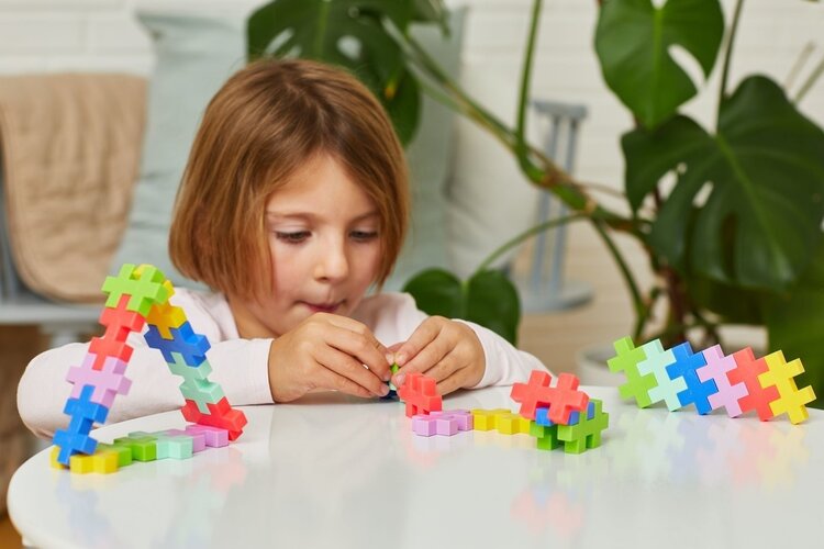 Plus - Plus Tube BIG 15 stuks - Tropical