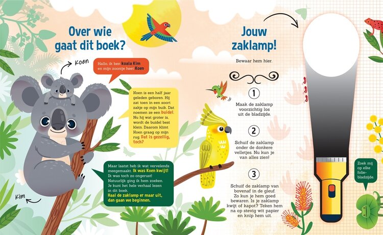Lantaarn Publishers Zoekboek - Speuren naar koala's