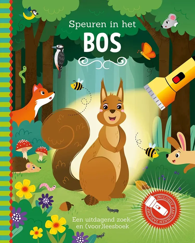 Lantaarn Publishers Zoekboek - Speuren in het bos