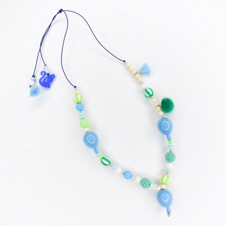 Ballonketting blauw