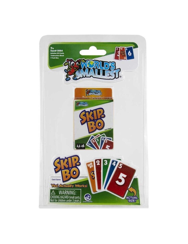 Spelendgoed World's Smallest - Skip Bo