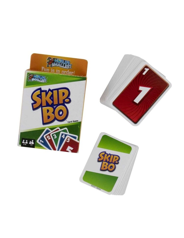 Spelendgoed World's Smallest - Skip Bo