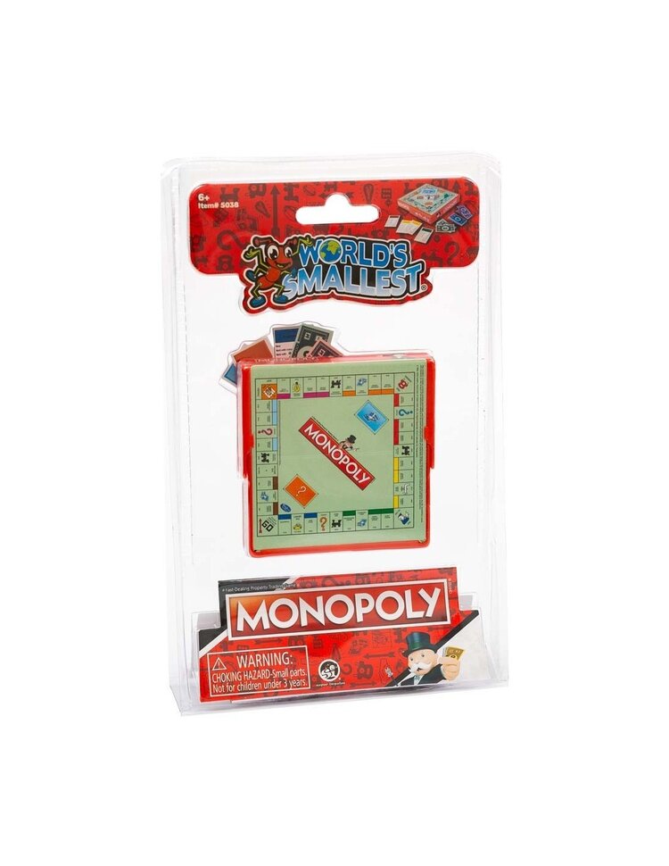 Spelendgoed World's Smallest - Monopoly