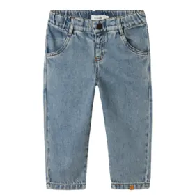 Lil'Atelier Karole Loose Jeans - Medium Blue Denim
