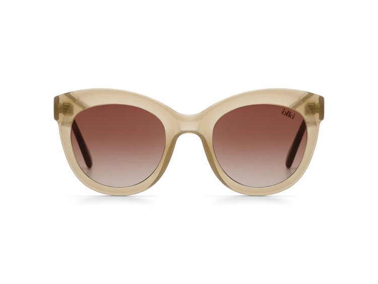 Ikki Ikki zonnebril 41-3 - transparant taupe
