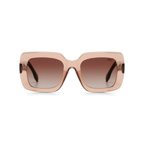 Ikki Ikki zonnebril 55-1 - Transparant Pink Gradient Brown