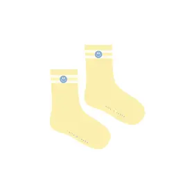 Elle and Rapha SMILEY butter yellow - socks