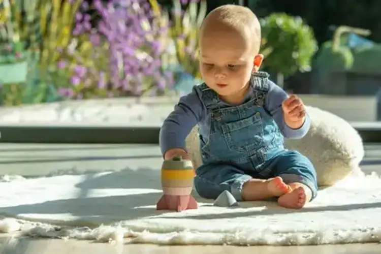 Tickit Tickit Silisoft Stapelbare Raket (aardekleuren)