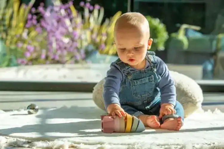 Tickit Tickit Silisoft Stapelbare Raket (aardekleuren)