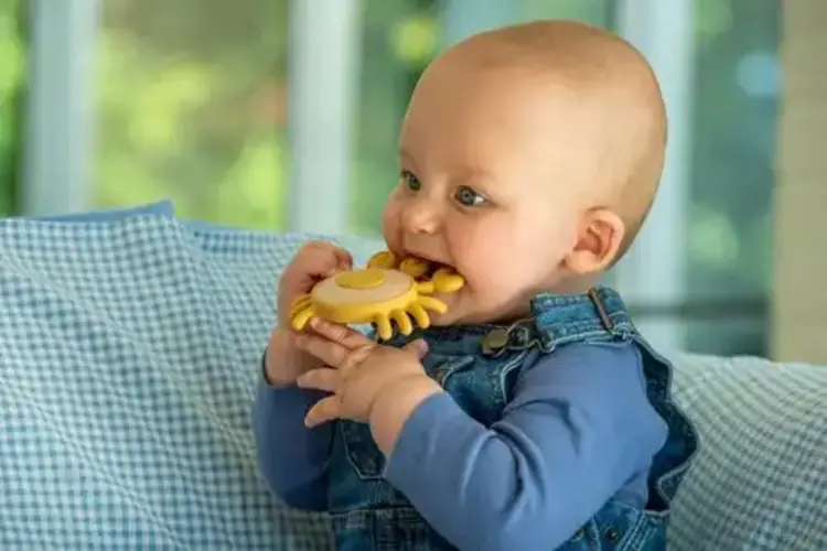 Tickit Tickit Silisoft Krab Bijtspeelgoed