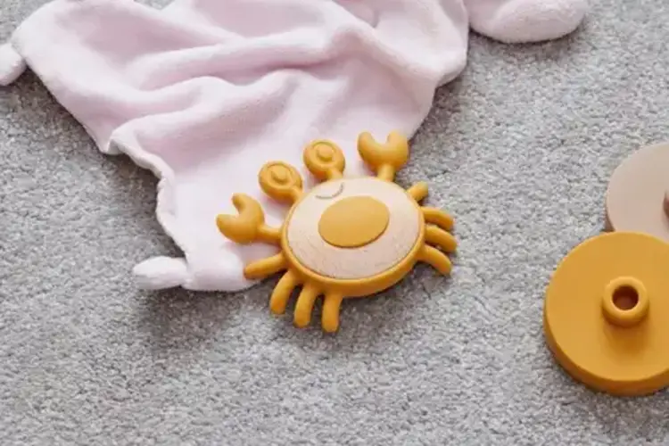 Tickit Tickit Silisoft Krab Bijtspeelgoed