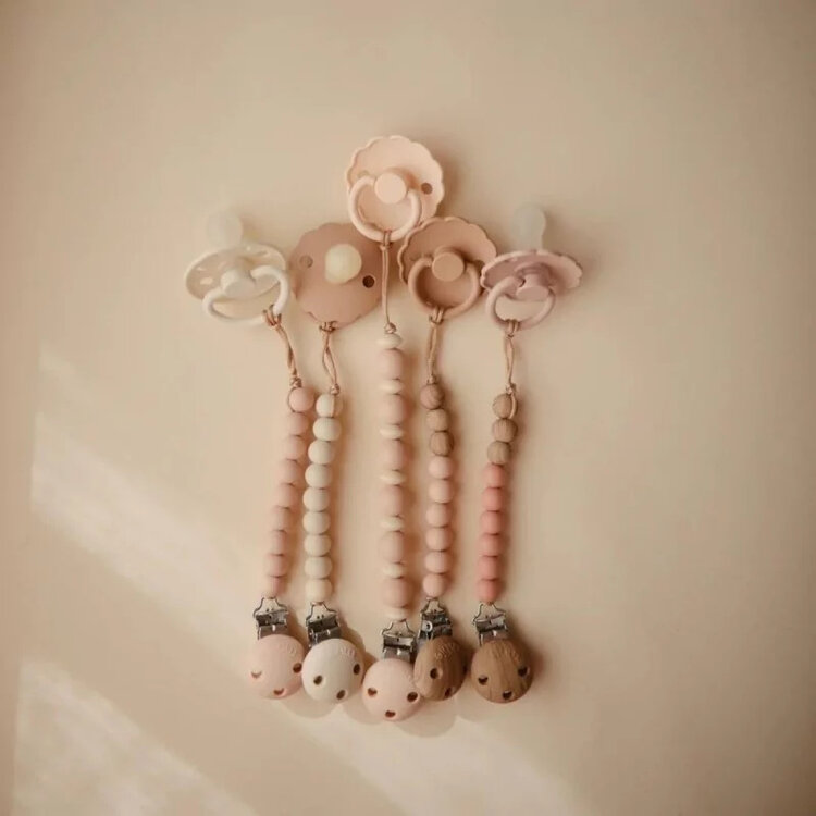 Mushie Speenketting Luna - Blush