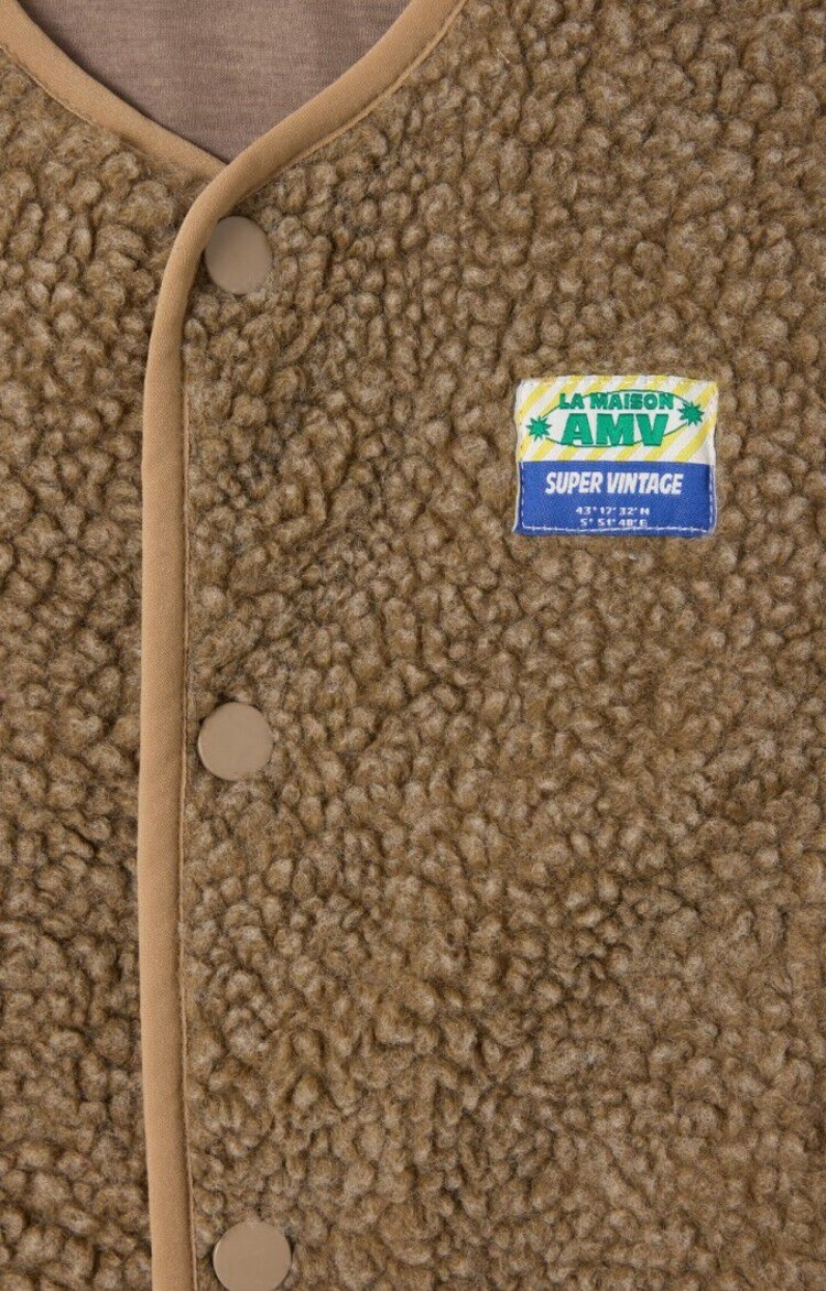 American Vintage Hoktown vest - Muscade chine