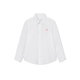 Les Deux Konrad Contrast Oxford Shirt - White